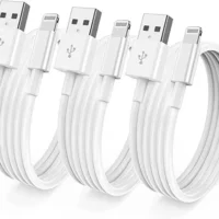 3-Pack Apple MFi Certified Lightning to USB Cable - Fast Charging for iPhone/iPad