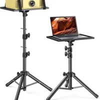 Amada Tall Projector Tripod Stand - Versatile, Adjustable, and Portable Solution for Laptops, Projectors, and More!