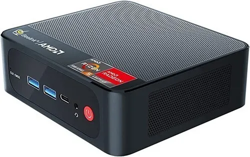 Beelink SER5 Mini PC Ryzen 5 5500U, 16GB RAM, 500GB NVME SSD - Powerful micro gaming computer with 4K triple display and convenient features