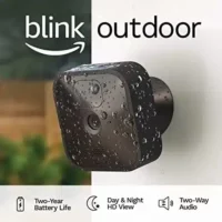 Wireless, weather-resistant HD security camera system with 2-year battery life, motion detection, and easy setup - Blink Outdoor (3rd Gen), 4 cameras.