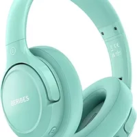 Wireless Over-Ear Bluetooth Headphones - BERIBES 65H Playtime, HiFi Stereo, Deep Bass (Green)