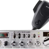 Cobra 29 LTD Professional CB Radio - Reliable Emergency Radio with Instant Channel 9 and Full 40 Channels. Dual-Mode AM/FM Access.