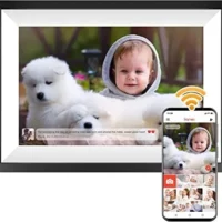 MARVUE 10.1 inch Digital Picture Frame with WiFi and Frameo App - Share Photos & Videos from Anywhere!