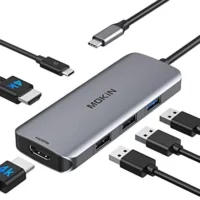 USB C Dual HDMI Docking Station: Enhanced Connectivity and Productivity for Dell XPS, Lenovo Yoga, and More