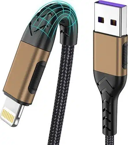 Product FeaturesUSB Connector TypeUSB Type CUSB Cable TypeBraided, Tangle-FreeCompatible DevicesTablet, SmartphoneSpecial FeaturesBraided, Tangle-FreeCompatible Phone ModelsiPhone 11/ Pro/Max/X/XS/XR/XS Max/8/Plus/7/7 Plus/6/6S/6 Plus/5SColorBrownConnector GenderMale to MaleUnit Count18 Foot, Pack of 3Package Dimensions12.36 x 8.66 x 0.63 inchesASINB09JZ1CB2YProduct Model NumberCable-01Customer Rating4.5 out of 5 stars, 24,557 ratingsAmazon Best Sellers Rank#1,100 in Lightning CablesOther Display FeaturesWirelessManufacturerDurcordProduct Release DateOctober 21, 2021