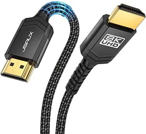 JSAUX 25FT HDMI Cable: 8K & 4K Ultra High Speed, HDR, eARC