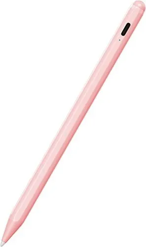 Fast-charging 2X active stylus for iPad 9th & 10th Gen, Pro 11/12.9, Air 3/4/5, Mini 5/6- Pink
