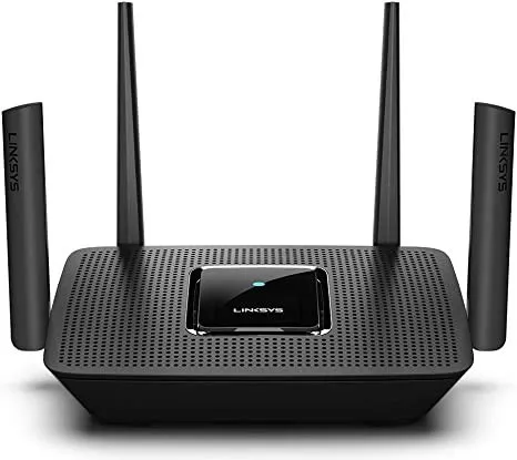 Linksys Mesh Wifi 5 Router, Tri-Band, 3,000 Sq. ft Coverage, 25+ Devices, Supports Guest WiFi, Parent Control, Speeds up to (AC3000) 3.0Gbps - MR9000. With Amazon exclusive extended 18 month warranty.