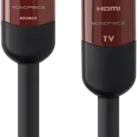 Monoprice High Speed HDMI Cable - 75 Feet - Black, Active, 4K @ 24Hz, 10.2Gbps, 24AWG, YUV 4:2:0, CL2 - Cabernet Ultra Series - Premium Long HDMI Cable for High-Quality Audio & Video.