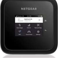 Blazing fast 5G WiFi hotspot router: NETGEAR Nighthawk M6. Unlocked, certified with AT&T and T-Mobile. Secure Internet on-the-go.