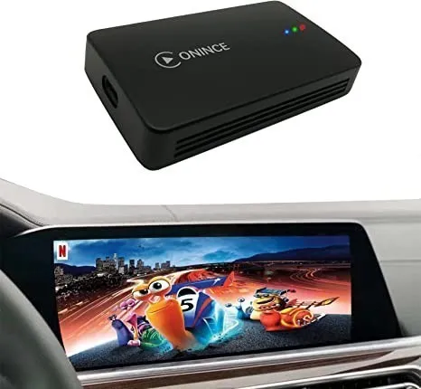 Experience wireless multimedia on-the-go with ONINCE's CarPlay and Android Auto adapter, now with Netflix, YouTube, and Disney+ support.