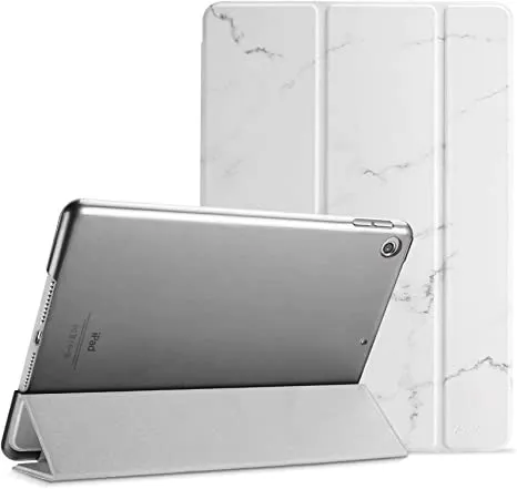 ProCase iPad 10.2 Case - Slim, Protective Smart Cover for iPad 10.2 Inch - Whitemarble