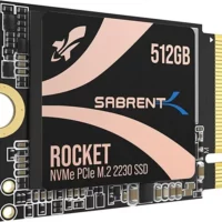Sabrent Rocket 2230 NVMe 4.0 512GB: Unleash High Performance Speed with PCIe 4.0 M.2 SSD.