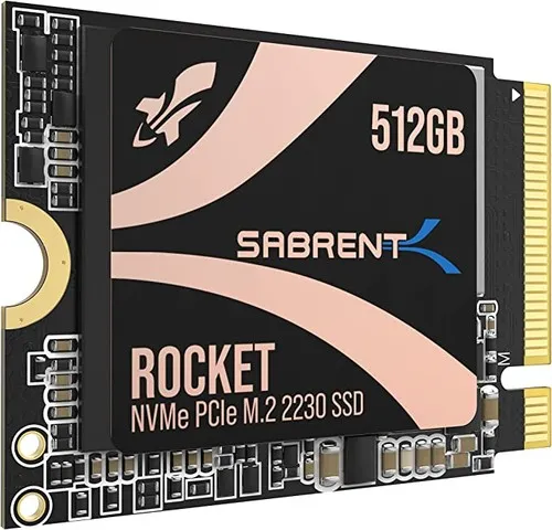 Sabrent Rocket 2230 NVMe 4.0 512GB: Unleash High Performance Speed with PCIe 4.0 M.2 SSD.