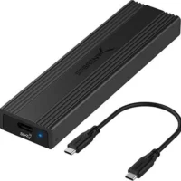 High-Speed Storage: Sabrent USB 3.2 Type C Enclosure for M.2 PCIe NVMe and SATA SSDs (EC-SNVE)