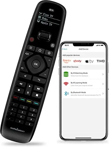 SofaBaton U2 Universal Remote - All-in-One Control for Smart TVs, DVD, Projectors, and More