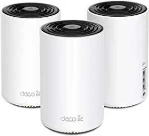 Product Features of TP-Link Deco XE75(3-pack)_USASINB0B88T5RDYProduct Model NumberDeco XE75(3-pack)_USCustomer Average Rating4.4 out of 5 stars (1,963 ratings)Amazon Best Sellers Rank#3,167 in Electronics (See Top 100 in Electronics)#20 in Whole Home & Mesh Wi-Fi SystemsManufacturerTP-LinkCountry/Region of OriginVietnam