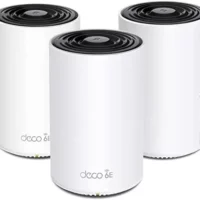 Experience powerful and reliable WiFi coverage with TP-Link's Deco XE75 Tri-Band Mesh System, up to 7200 Sq.Ft, and AI-Driven Mesh technology.