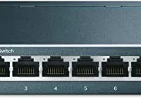 TP-Link TL-SG108: High-Performance 8-Port Gigabit Ethernet Switch for Optimized Network Traffic.
