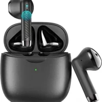 Wireless Earbuds with Bluetooth 5.3 and Stereo Bass - IP7 Waterproof for Sports, 32H Playtime, and USB-C Charging