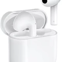 Wireless Earbuds, Bluetooth Earbuds with Environmental Noise Cancellation and 4 Mic Call Noise Cancelling.
