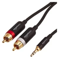 Amazon Basics RCA Audio Cable - 8ft, Pack of 5