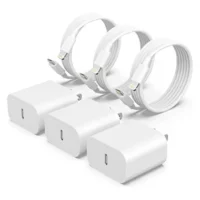Apple MFi Certified Fast Charger - 3 Pack for iPhone 14/13