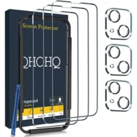 QHOHQ 3 Pack Screen Protector for iPhone 14/13 - Ultimate Protection