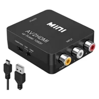 High-Quality RCA to HDMI Converter - 1080P Video Audio Adapter