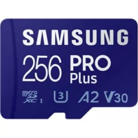 Samsung PRO Plus 256GB MicroSDXC - High-speed, 4K UHD-ready