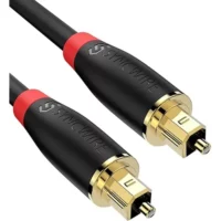 Syncwire Digital Optical Audio Cable - High-Quality Fiber Optic Cord (3.3ft / 1M)